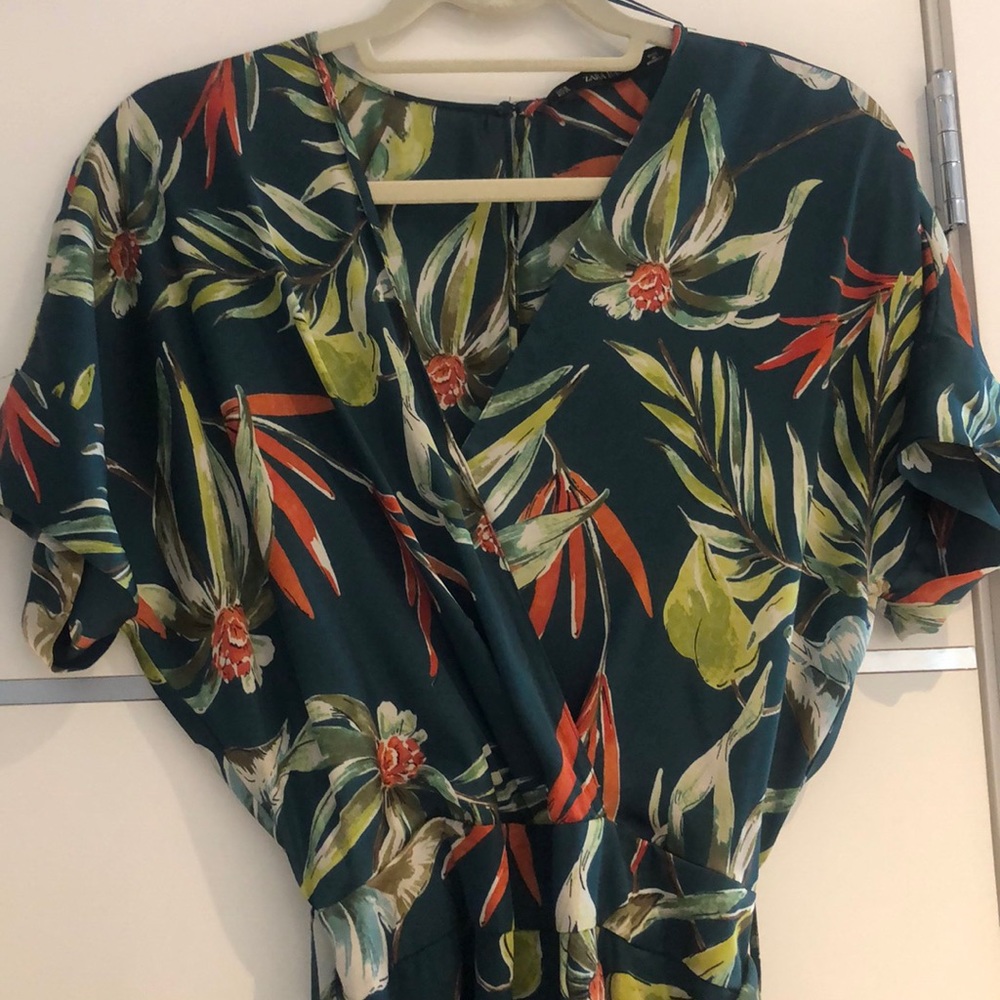 Zara basic jampsuit